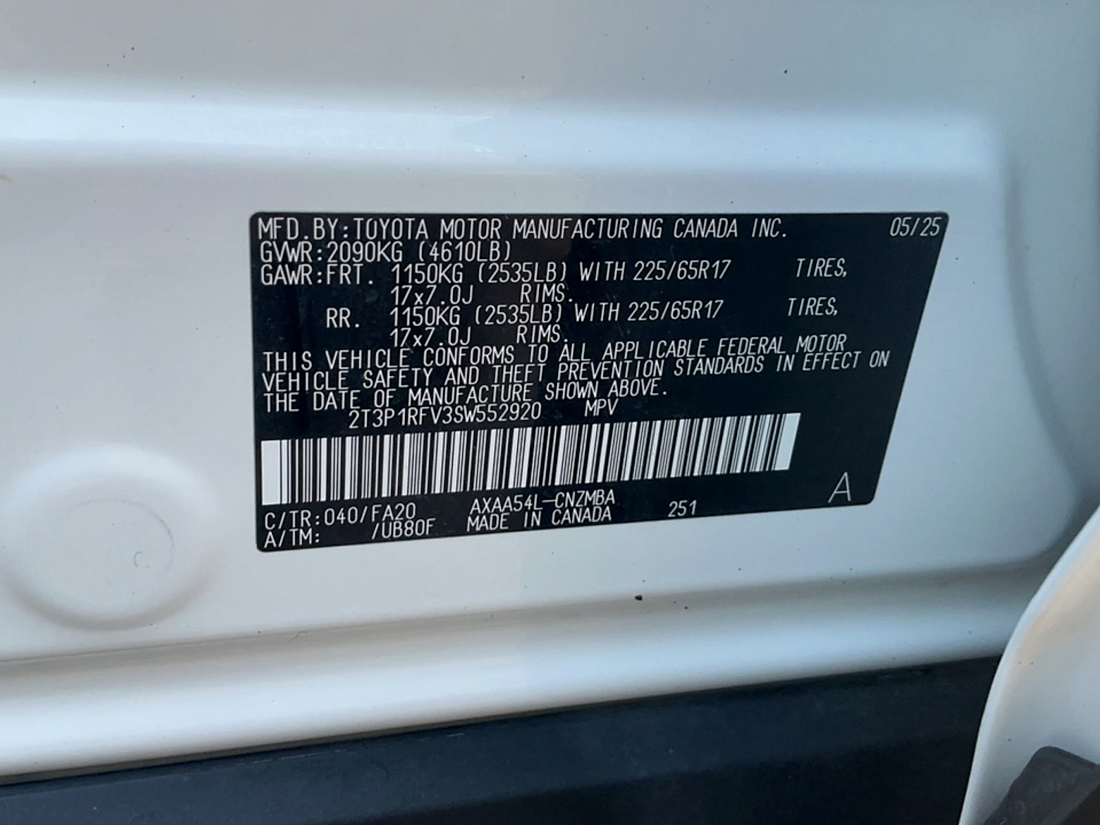 Used 2025 Toyota RAV4 SUV