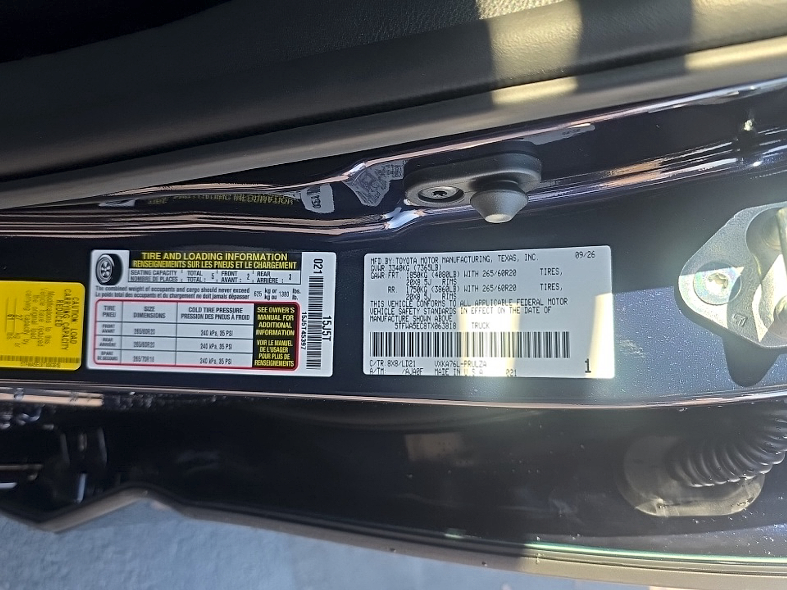 New 2026 Toyota Tundra Sedan