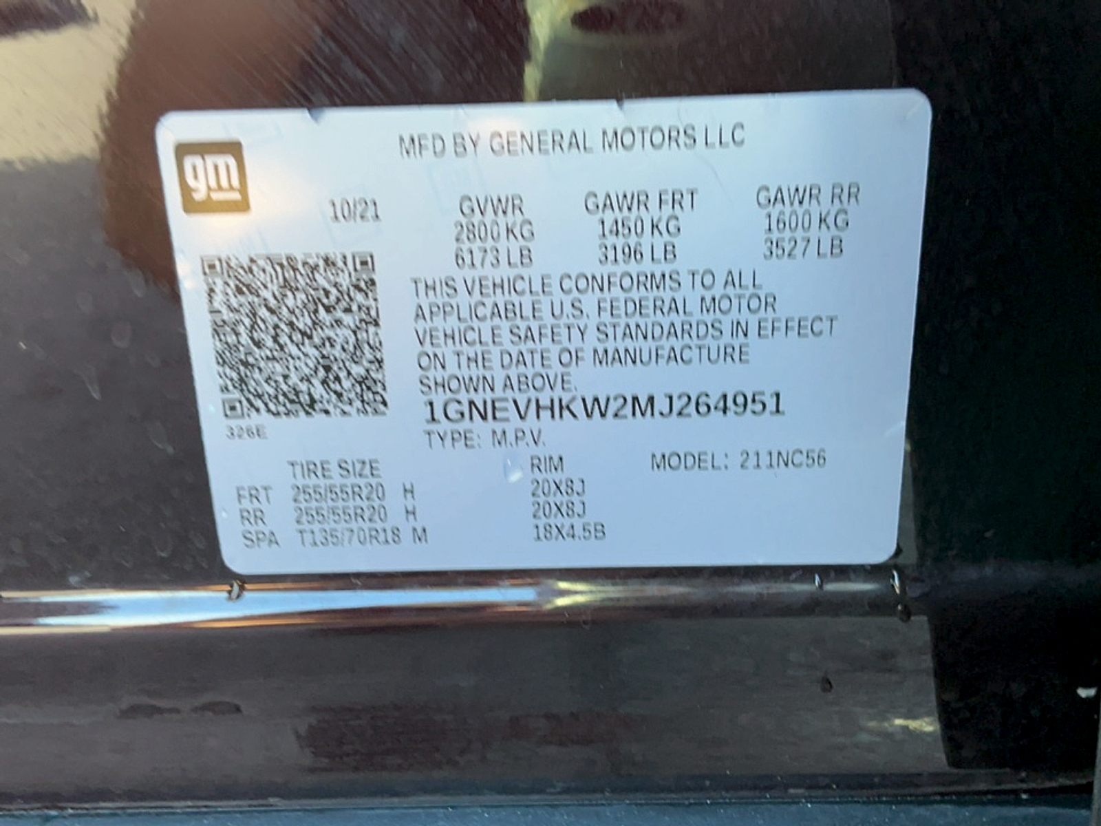 Used 2021 Chevrolet Traverse SUV