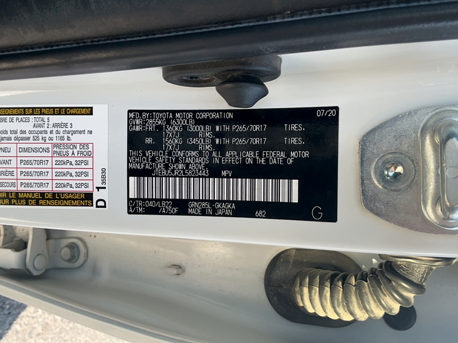 Used 2020 Toyota 4Runner SUV