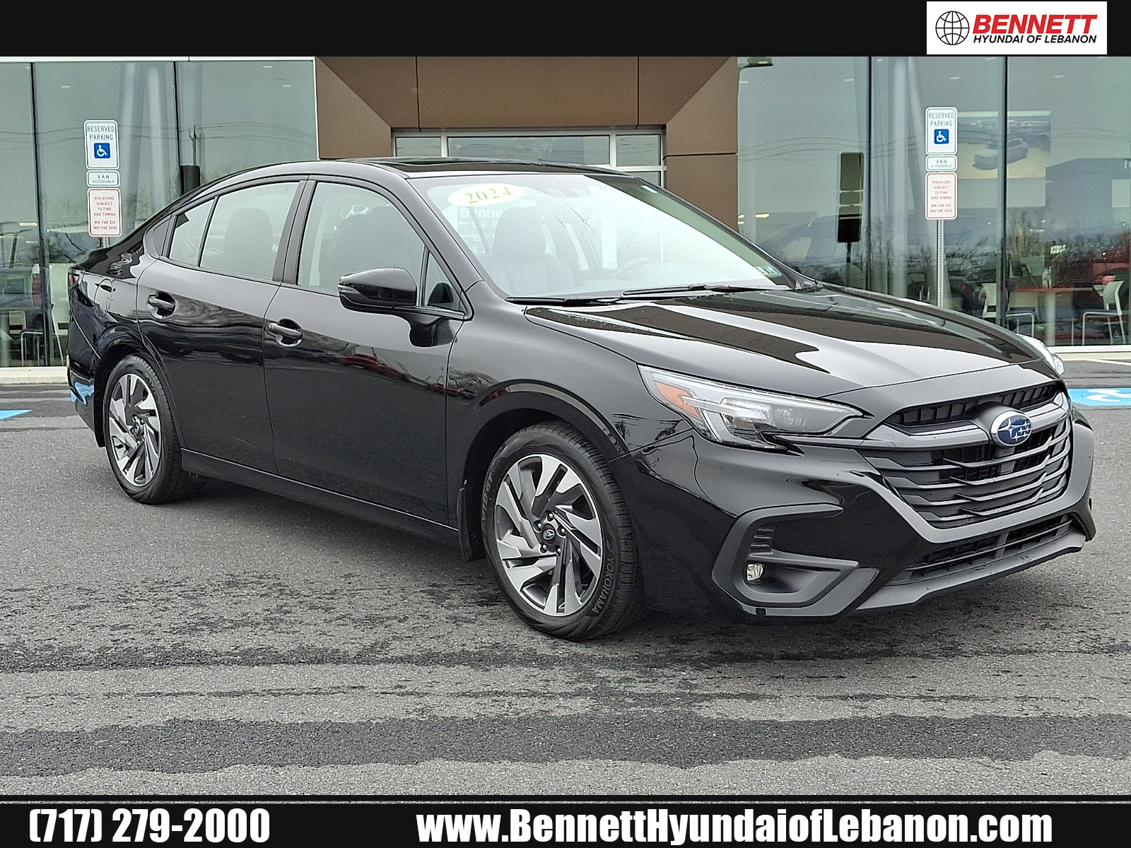 Crystal Black Silica - CBL 2024 Subaru Legacy Limited AWD Sedan All-Wheel Drive Automatic