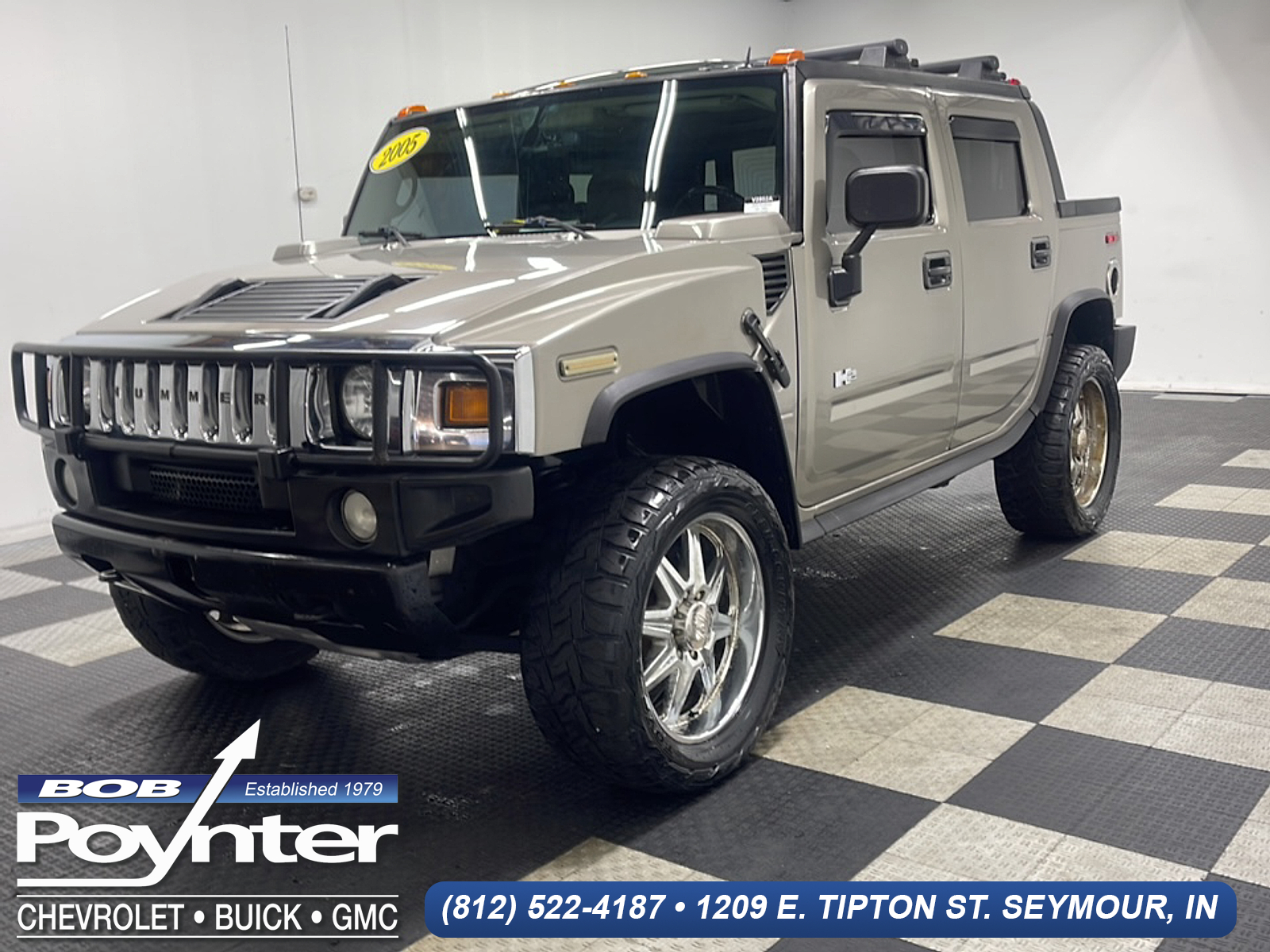 Brown (Tan) 2005 Hummer H2 SUT SUV / Crossover Four-Wheel Drive Automatic