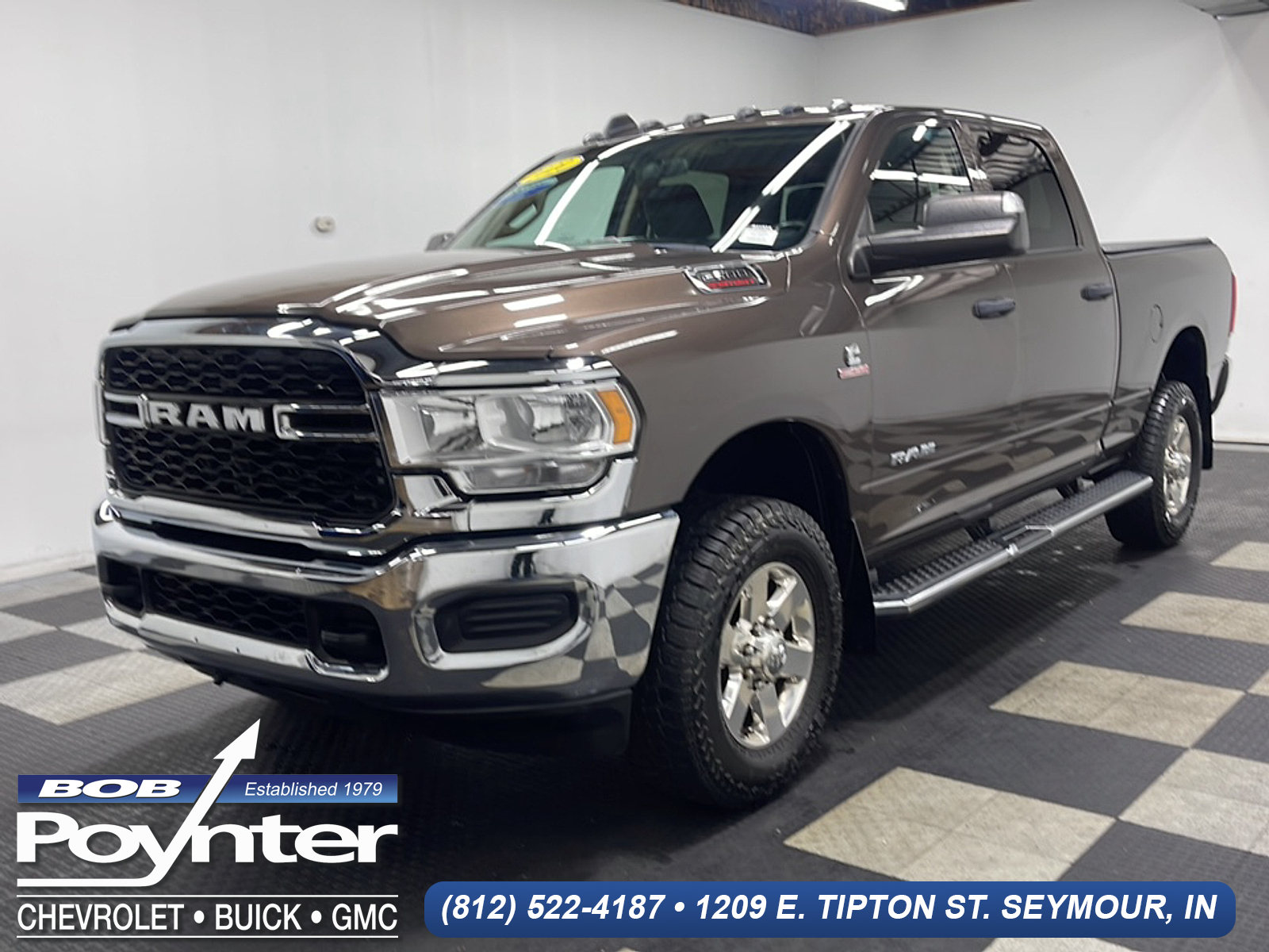 RV Match Walnut Brown Metallic Clearcoat 2020 RAM 2500 Pickup Truck Four-Wheel Drive Automatic