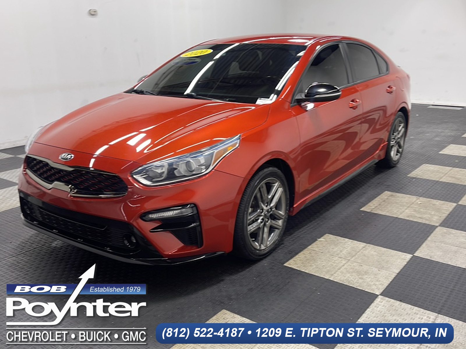 Fire Orange 2020 Kia Forte Sedan Front-Wheel Drive Automatic