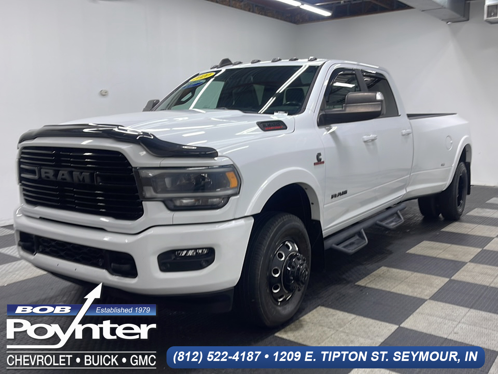 Bright White Clearcoat 2020 RAM 3500 Pickup Truck Four-Wheel Drive Automatic