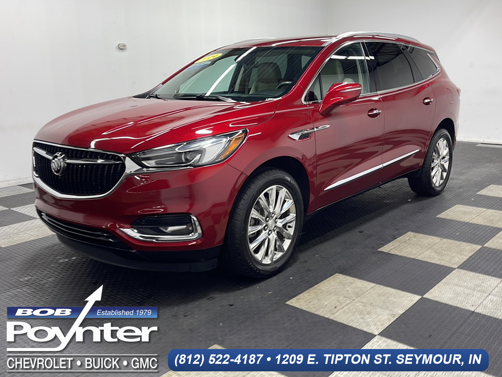 Red Quartz Tintcoat 2019 Buick Enclave SUV / Crossover Front-Wheel Drive Automatic
