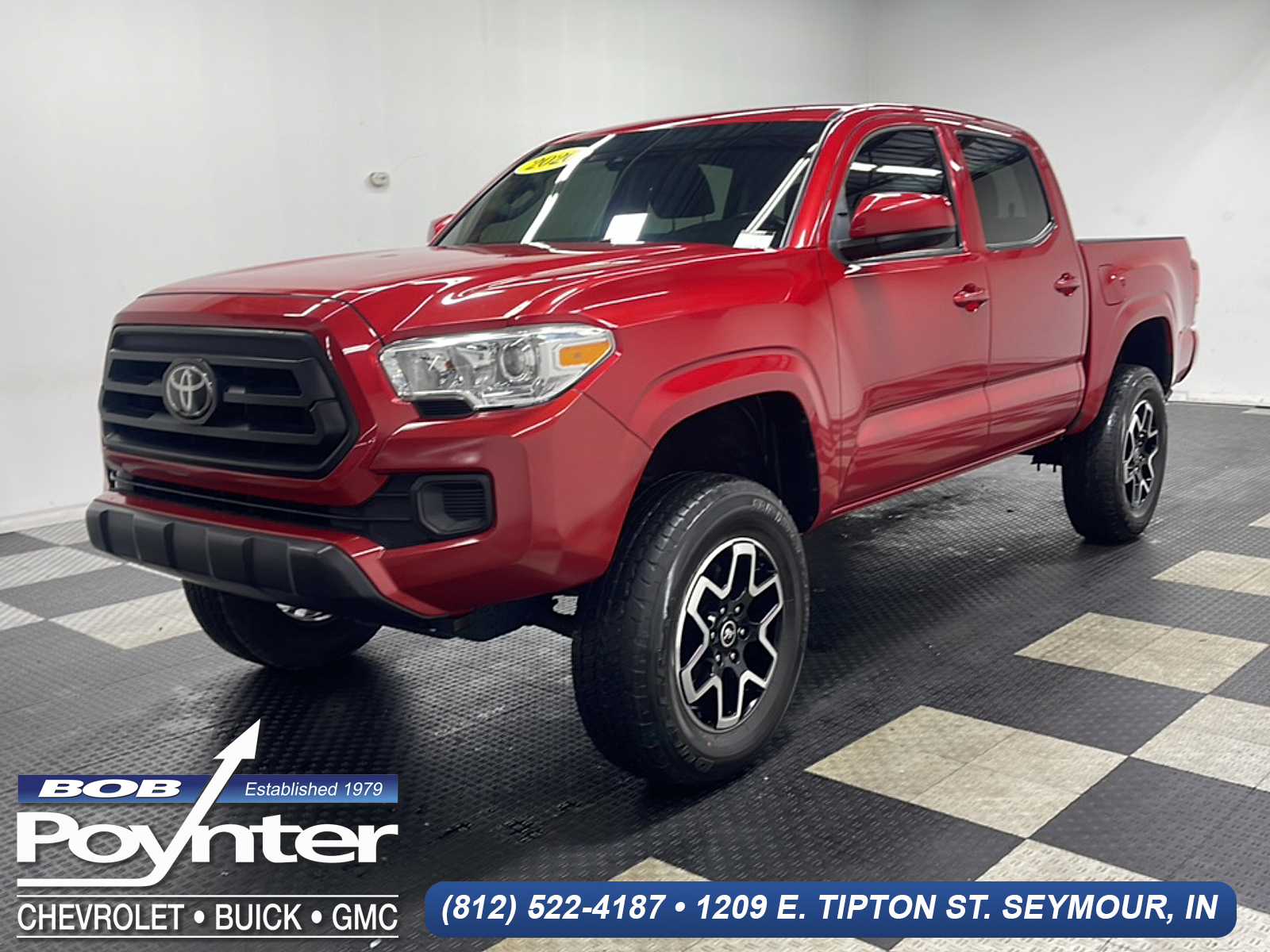 Barcelona Red Metallic 2020 Toyota Tacoma Pickup Truck 6-Speed Manual