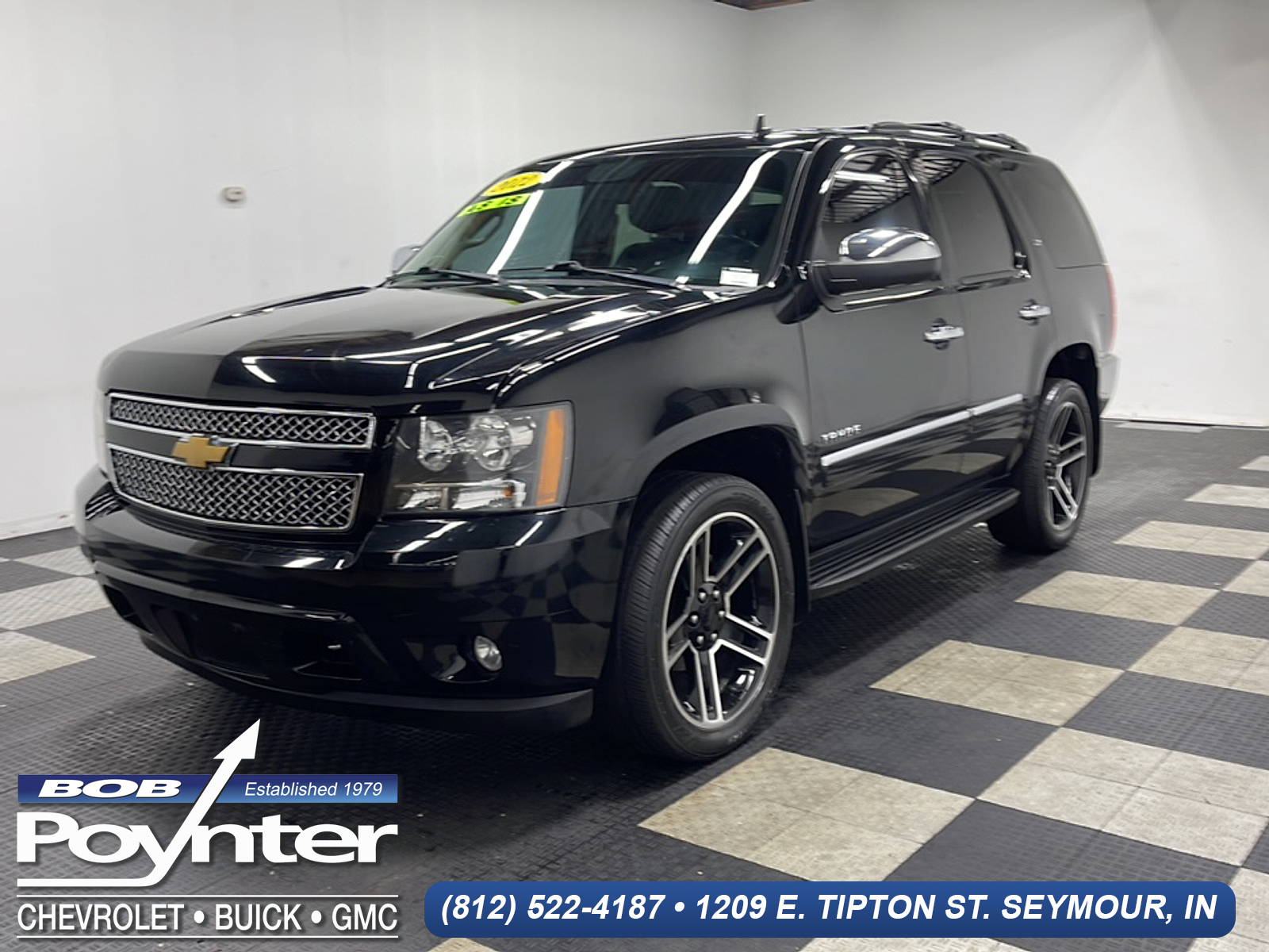 Black 2012 Chevrolet Tahoe SUV / Crossover Four-Wheel Drive Automatic