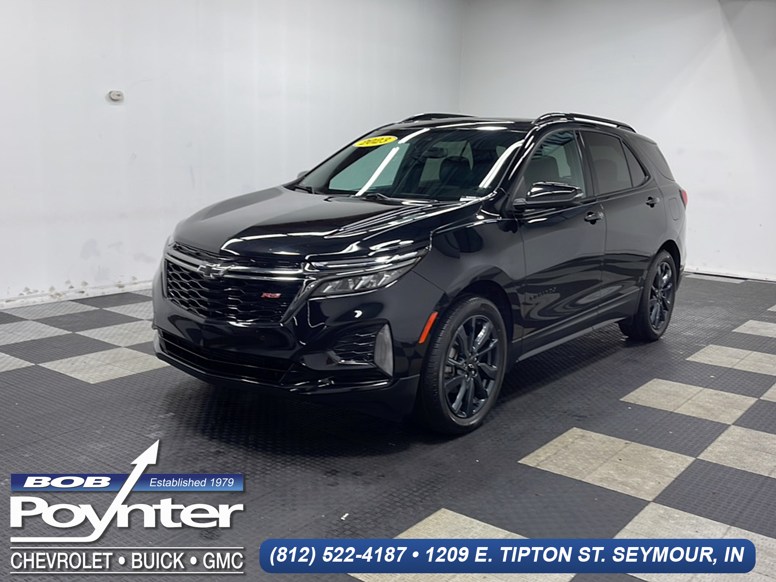 Mosaic Black Metallic 2023 Chevrolet Equinox SUV / Crossover Front-Wheel Drive Automatic