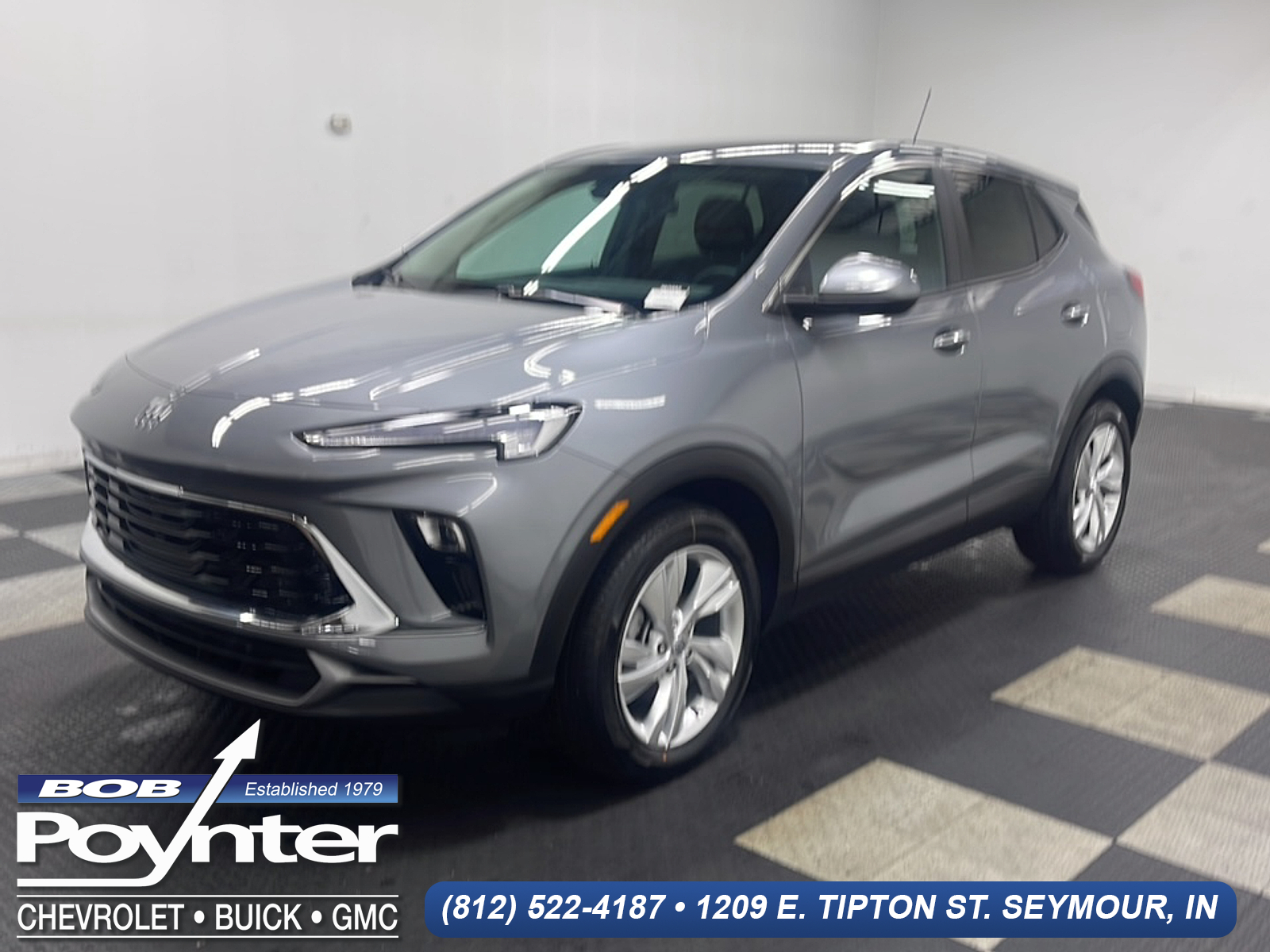 Moonstone Gray Metallic 2026 Buick Encore GX SUV / Crossover Front-Wheel Drive Automatic