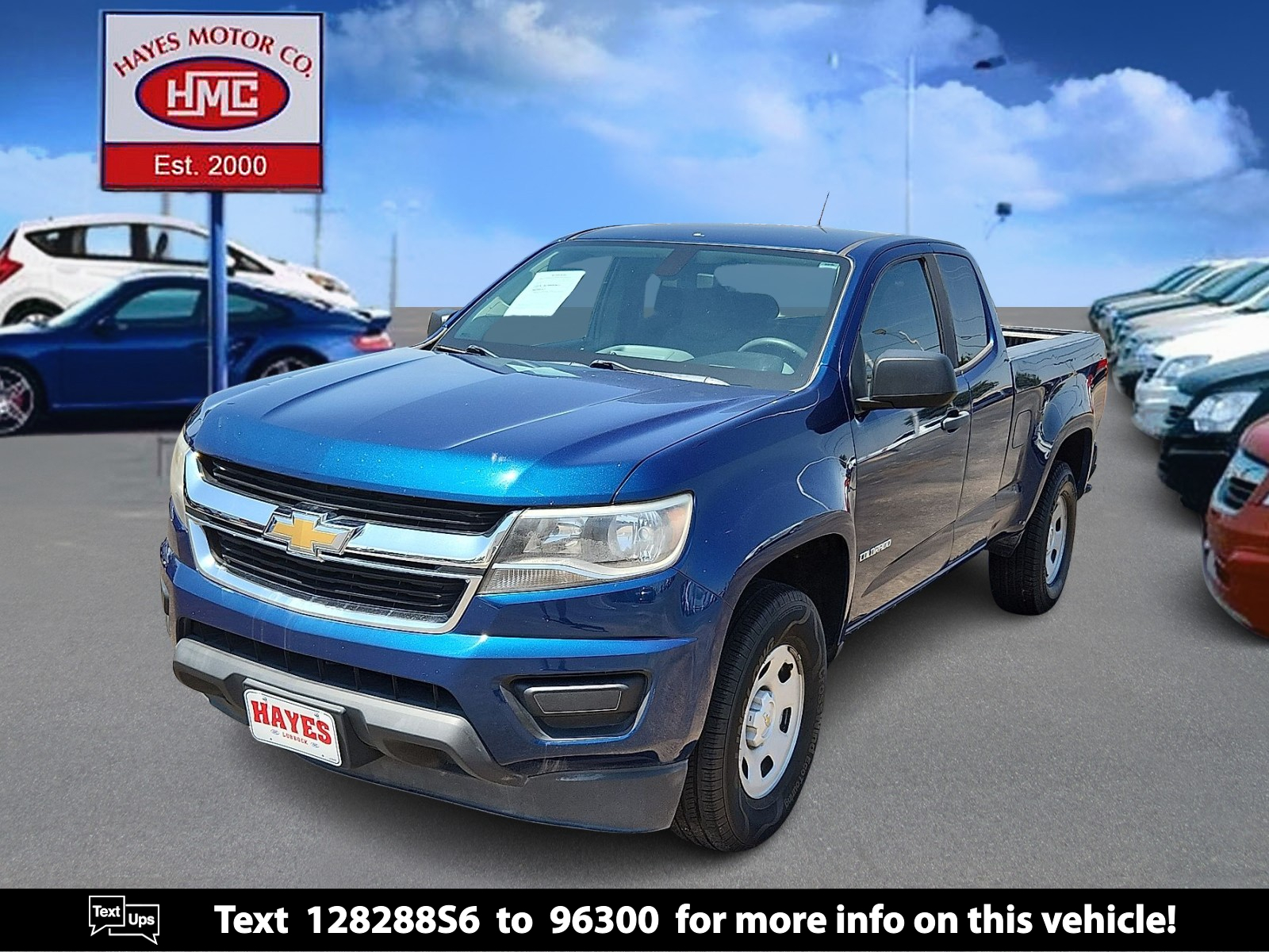 2020 Chevrolet Colorado 2WD Extended Cab Long Box WT