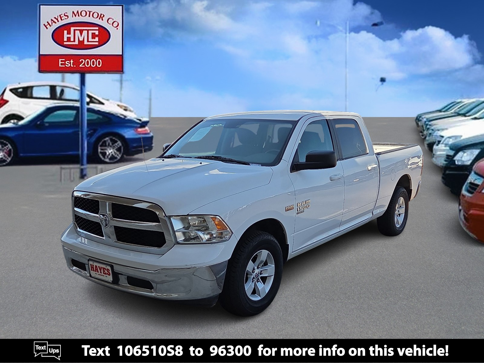 2020 RAM 1500 Classic SLT Crew Cab 4x4 6'4" Box