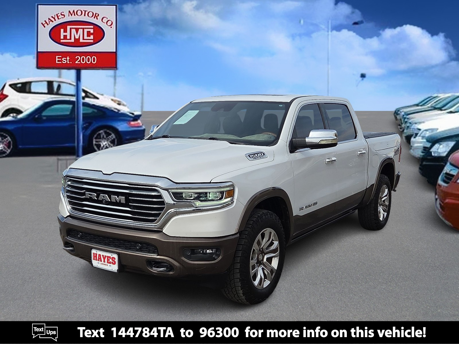 2020 RAM 1500 Laramie Longhorn Crew Cab 4x4 5'7" Box