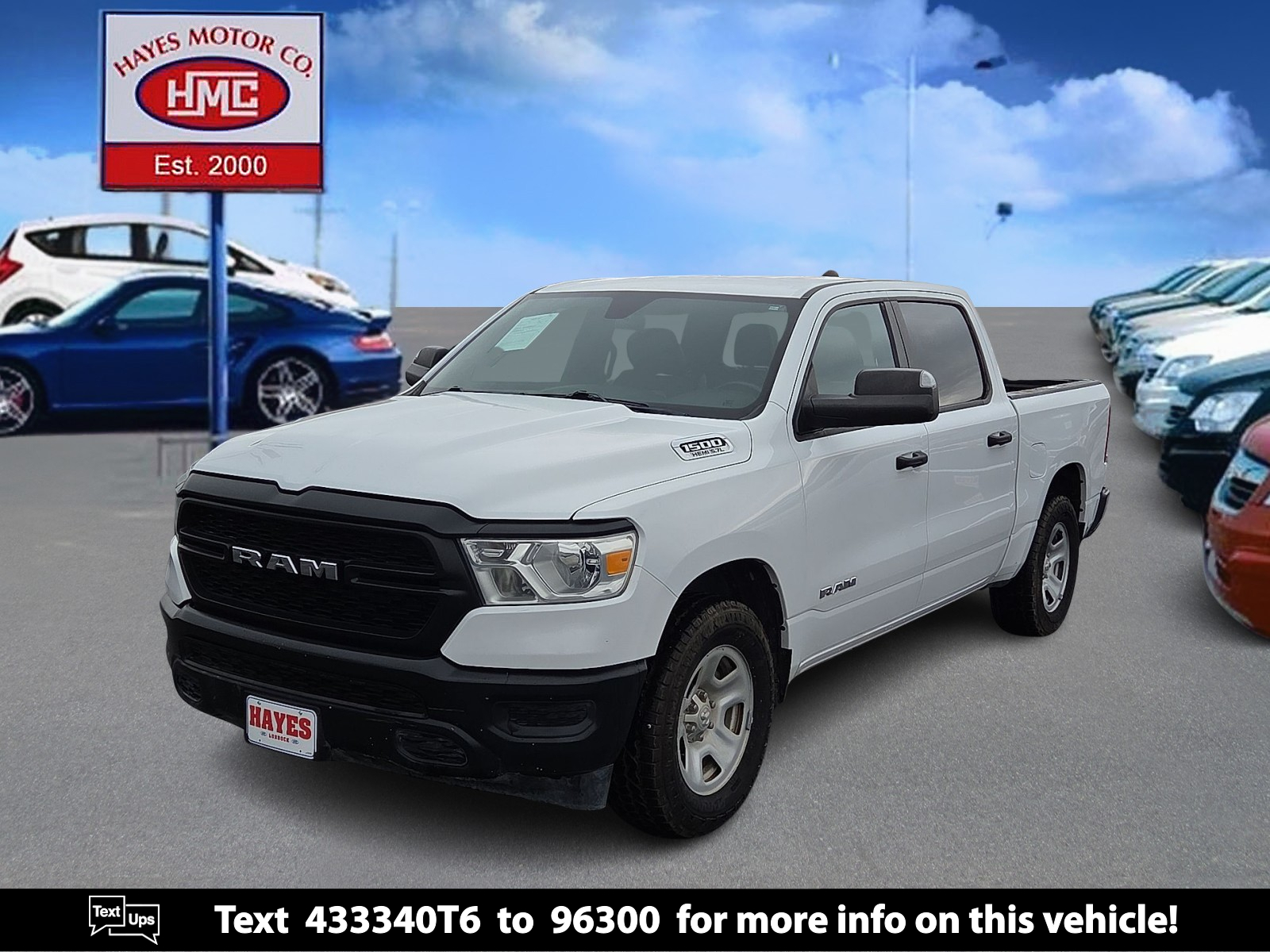 2022 RAM 1500 Tradesman Crew Cab 4x4 5'7" Box