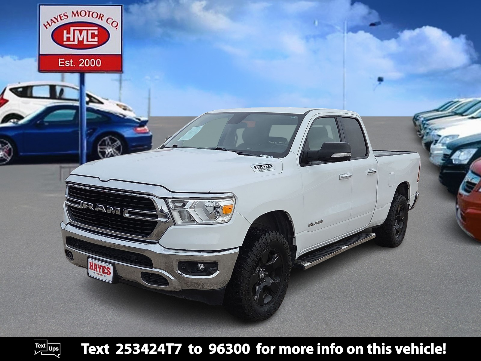 2020 RAM 1500 Big Horn Quad Cab 4x4 6'4" Box