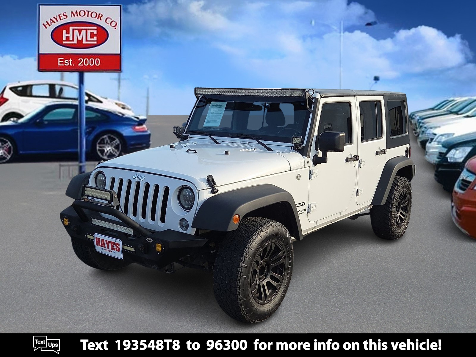 2016 Jeep Wrangler Unlimited Sport