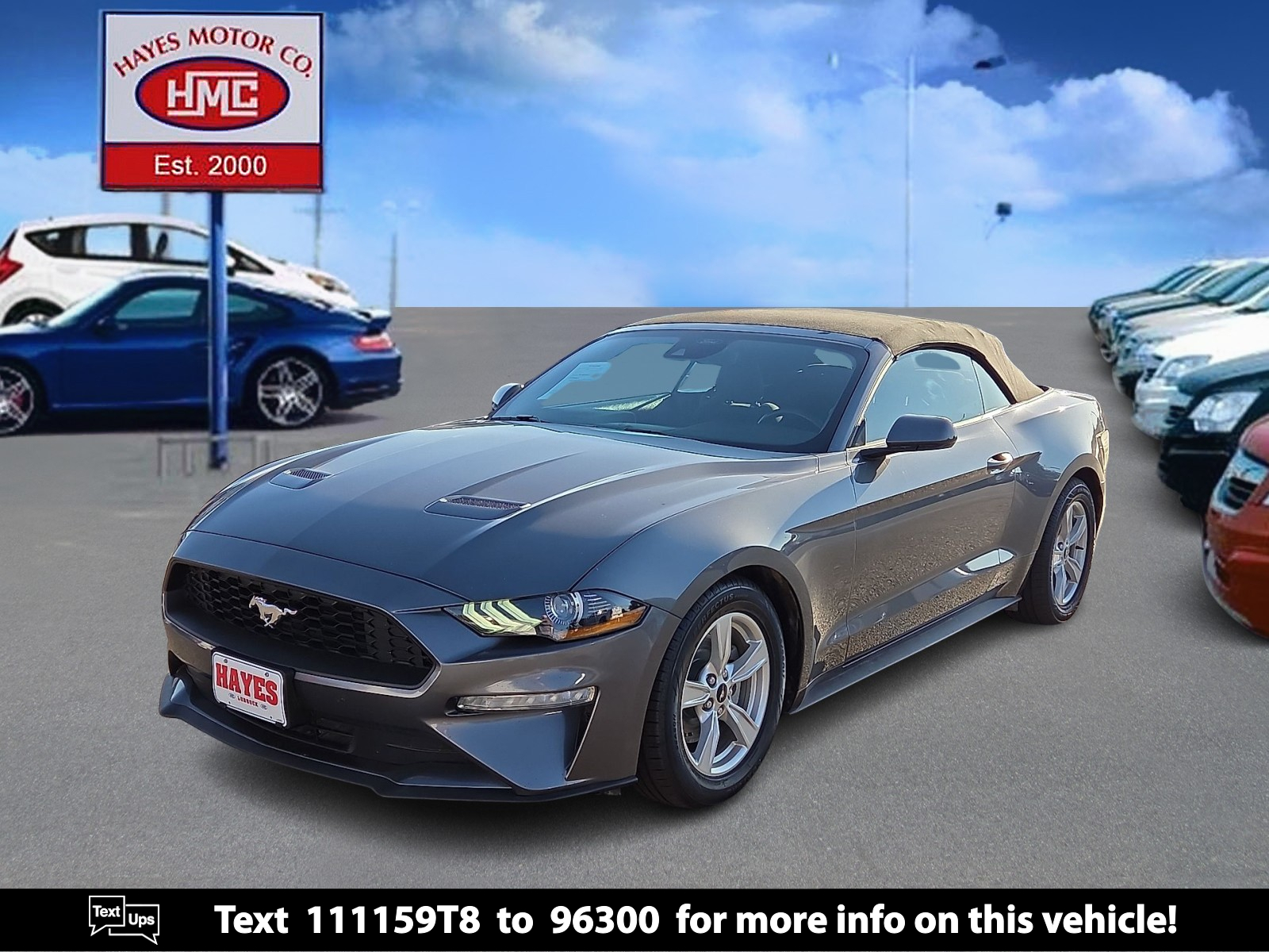 2023 Ford Mustang EcoBoost Convertible - Hayes Motor Company 5721