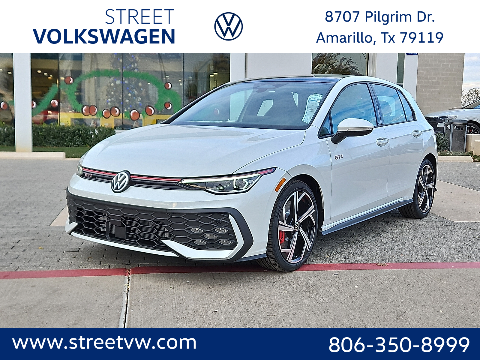 opal white pearl - 0P0P 2026 Volkswagen Golf GTI SE FWD Hatchback Front-Wheel Drive Automatic