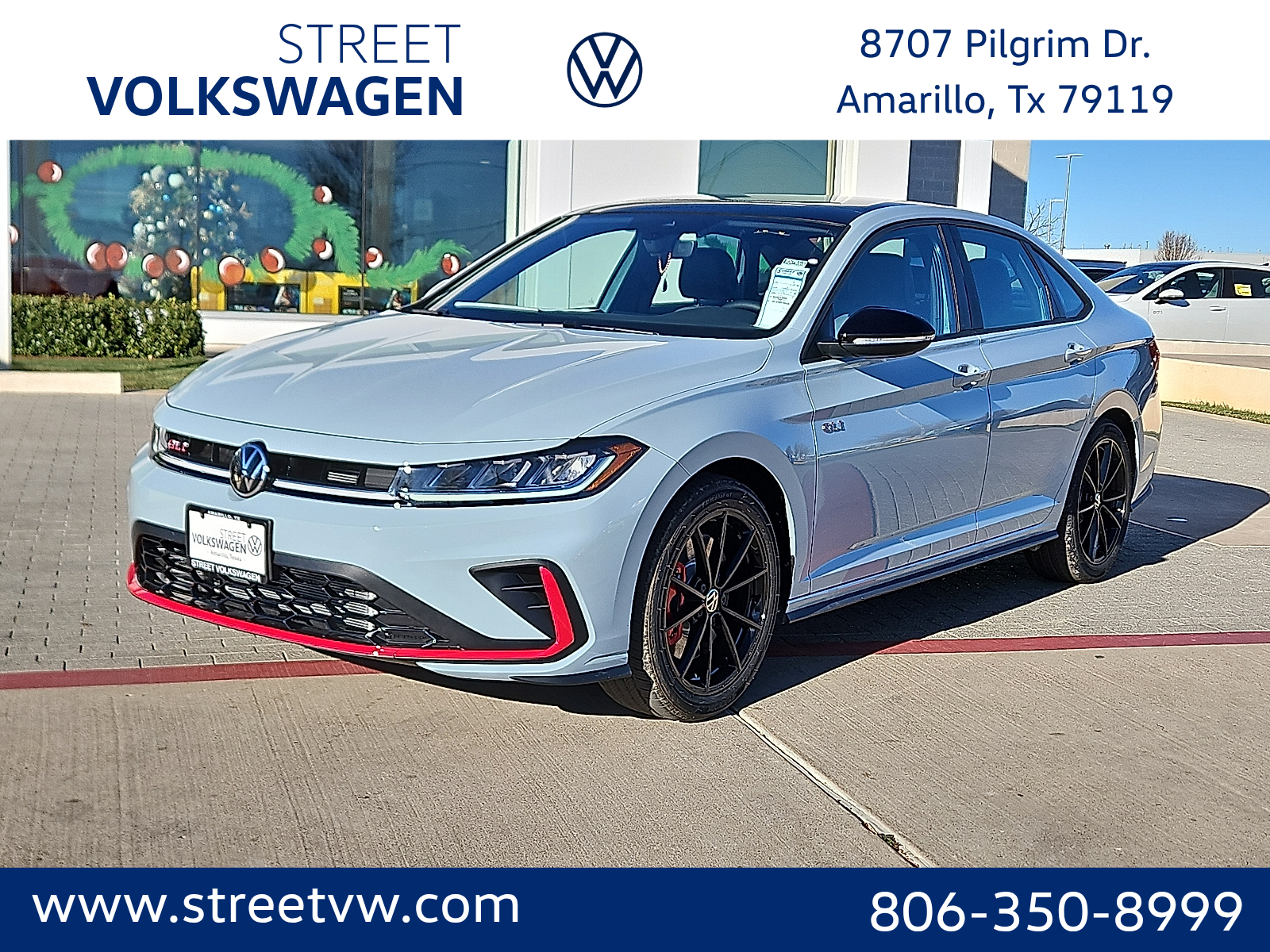 Monument Gray w/Dp Blk Rf 2026 Volkswagen Jetta GLI Autobahn FWD Sedan Front-Wheel Drive Automatic