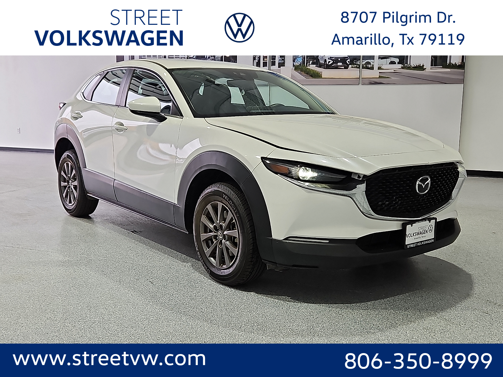 Snowflake White Pearl Mica 2021 Mazda CX-30 2.5 S FWD SUV / Crossover Front-Wheel Drive Automatic