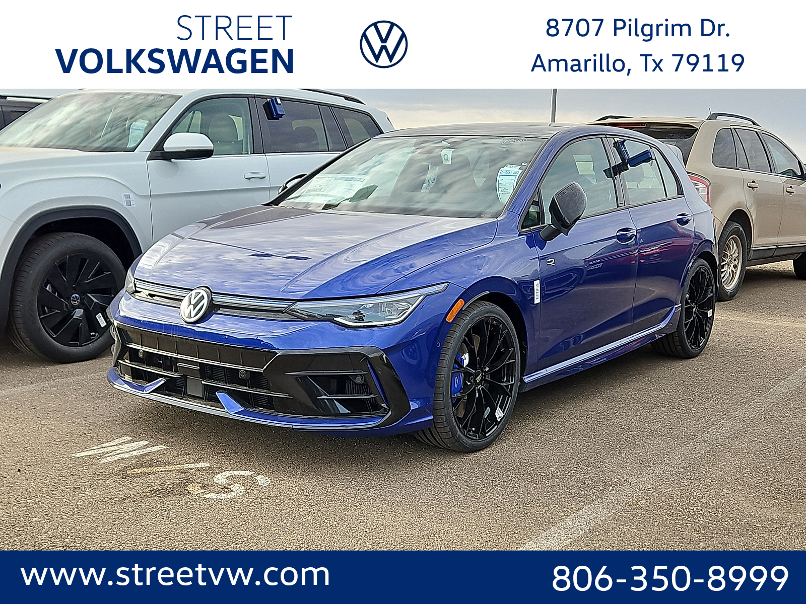 Lapiz Blue Metallic 2026 Volkswagen Golf R 4Motion Hatchback All-Wheel Drive Automatic