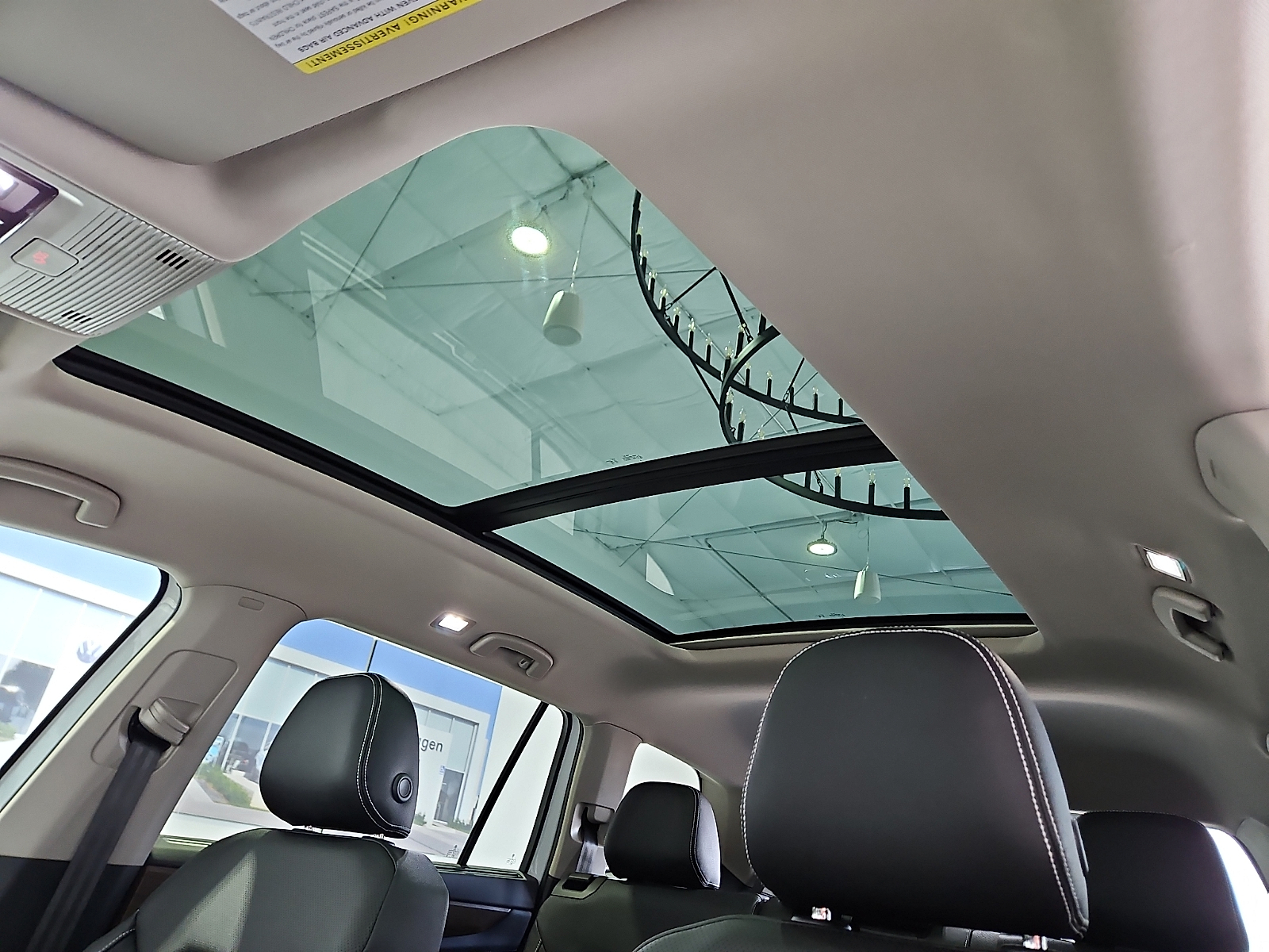 2026 Volkswagen Atlas SE with Technology Opal White Pearl at Bobby Duby Motors