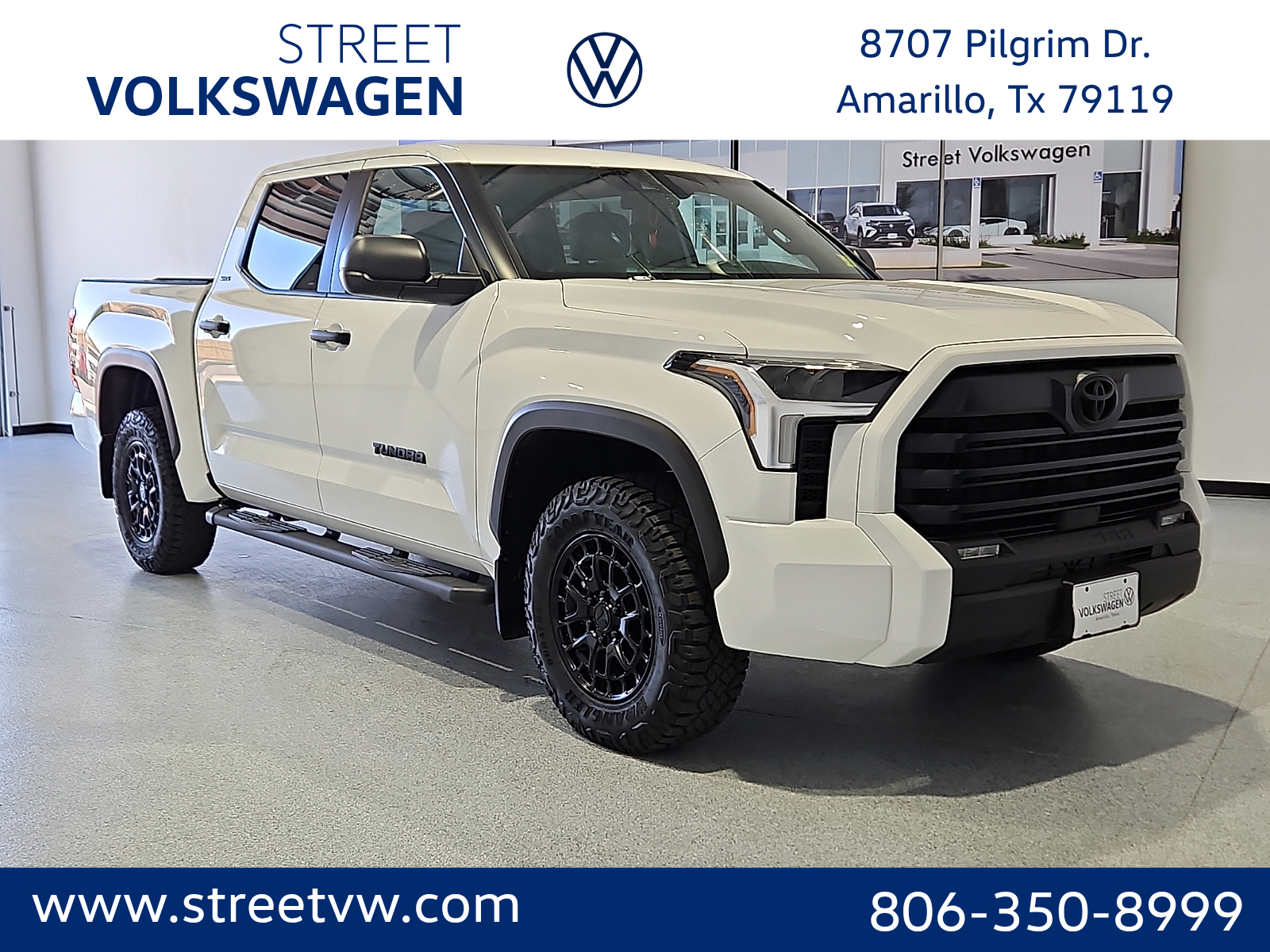 Ice 2025 Toyota Tundra SR5 CrewMax Cab 4WD Pickup Truck Four-Wheel Drive Automatic