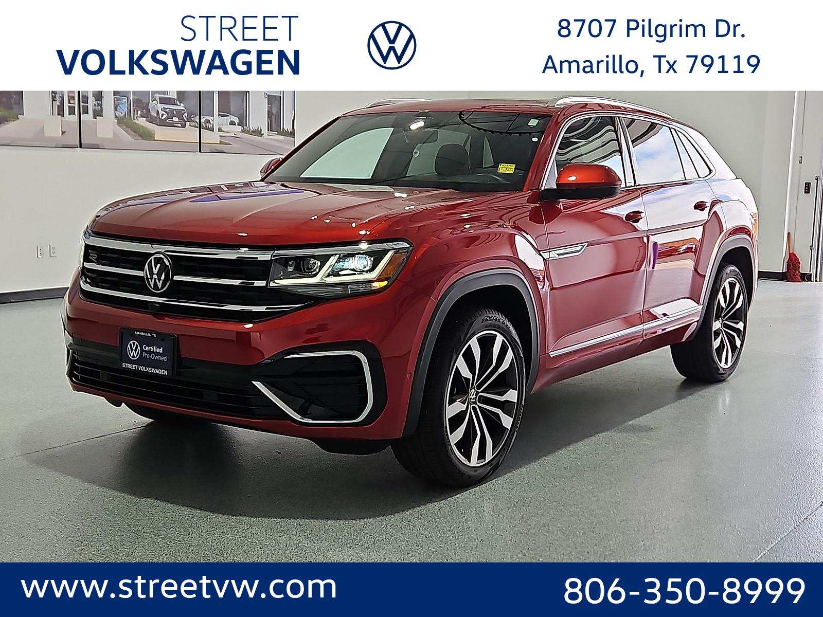 2023 Volkswagen Atlas Cross Sport 3.6L V6 SEL Premium R-Line - 0