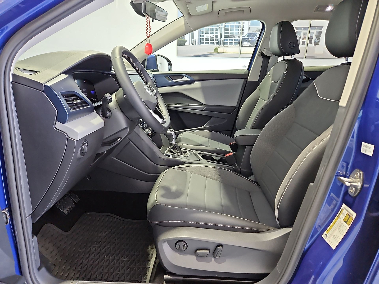 2023 Volkswagen Taos 1.5T SE Dusk Blue Metallic at Bobby Duby Motors