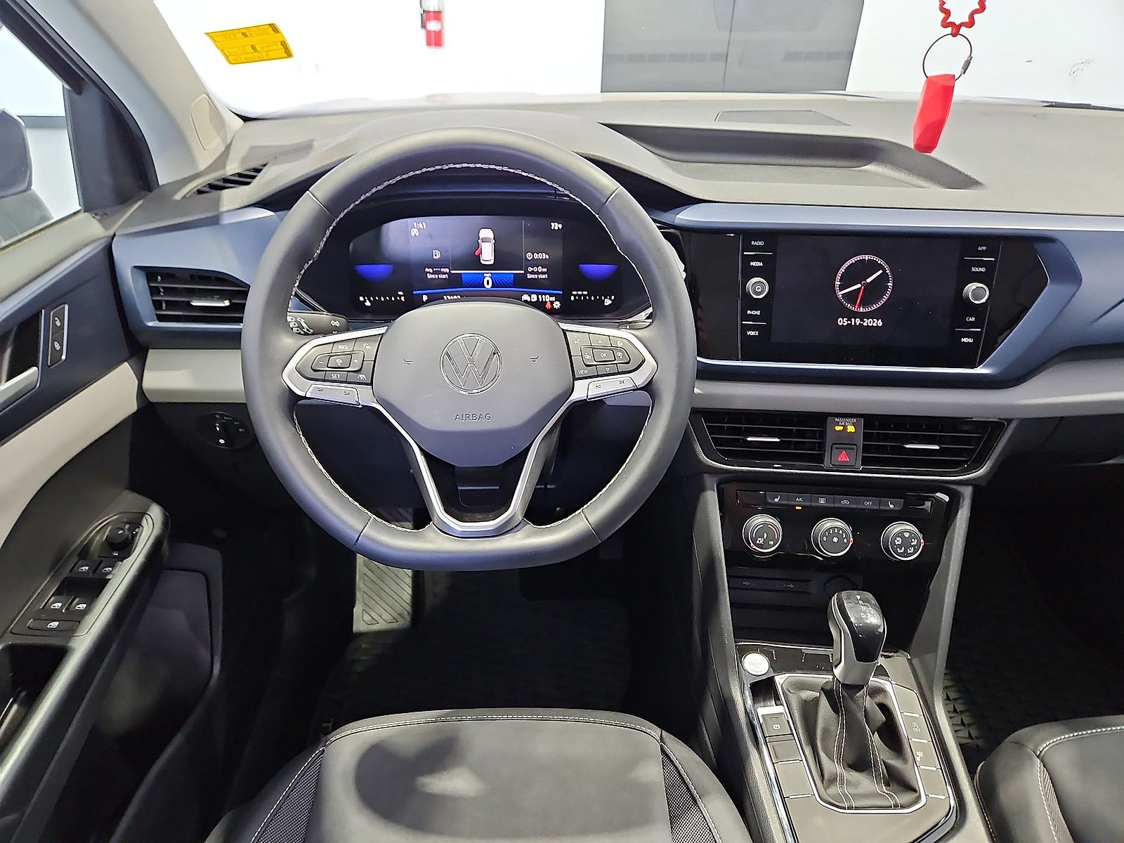 2023 Volkswagen Taos 1.5T SE Dusk Blue Metallic at Bobby Duby Motors
