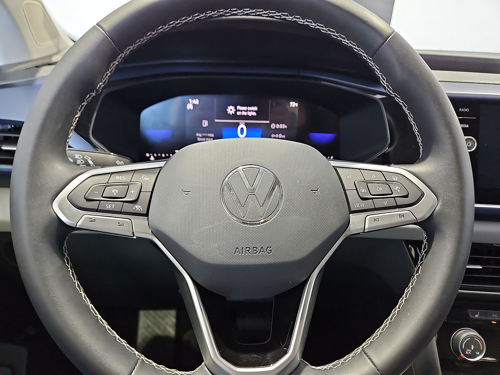 2023 Volkswagen Taos 1.5T SE Dusk Blue Metallic at Bobby Duby Motors