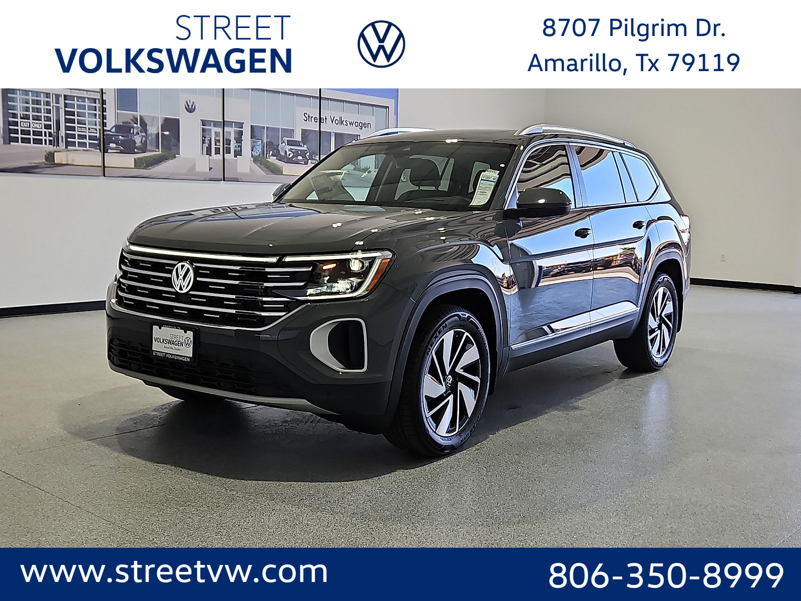 2026 Volkswagen Atlas SEL in Pure Gray