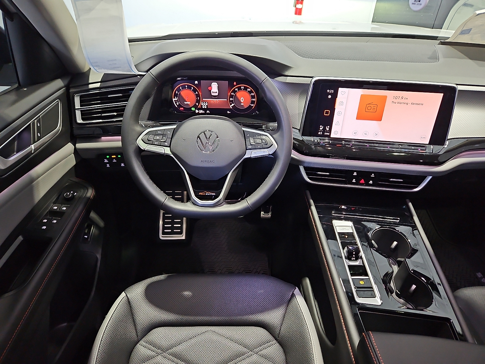 2026 Volkswagen Atlas Peak Edition Opal White Pearl at Street VW of Amarillo