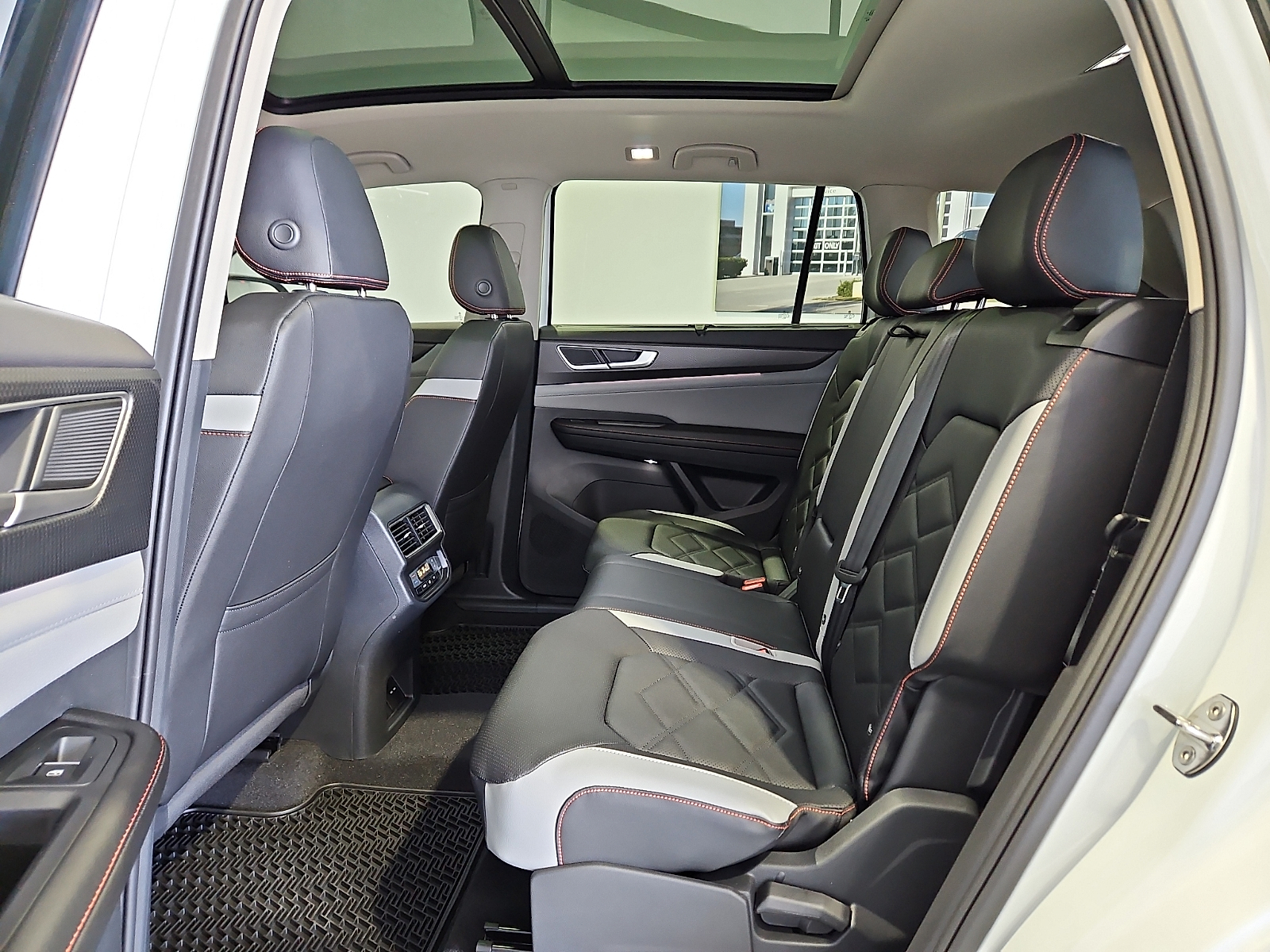 2026 Volkswagen Atlas Peak Edition Opal White Pearl at Street VW of Amarillo