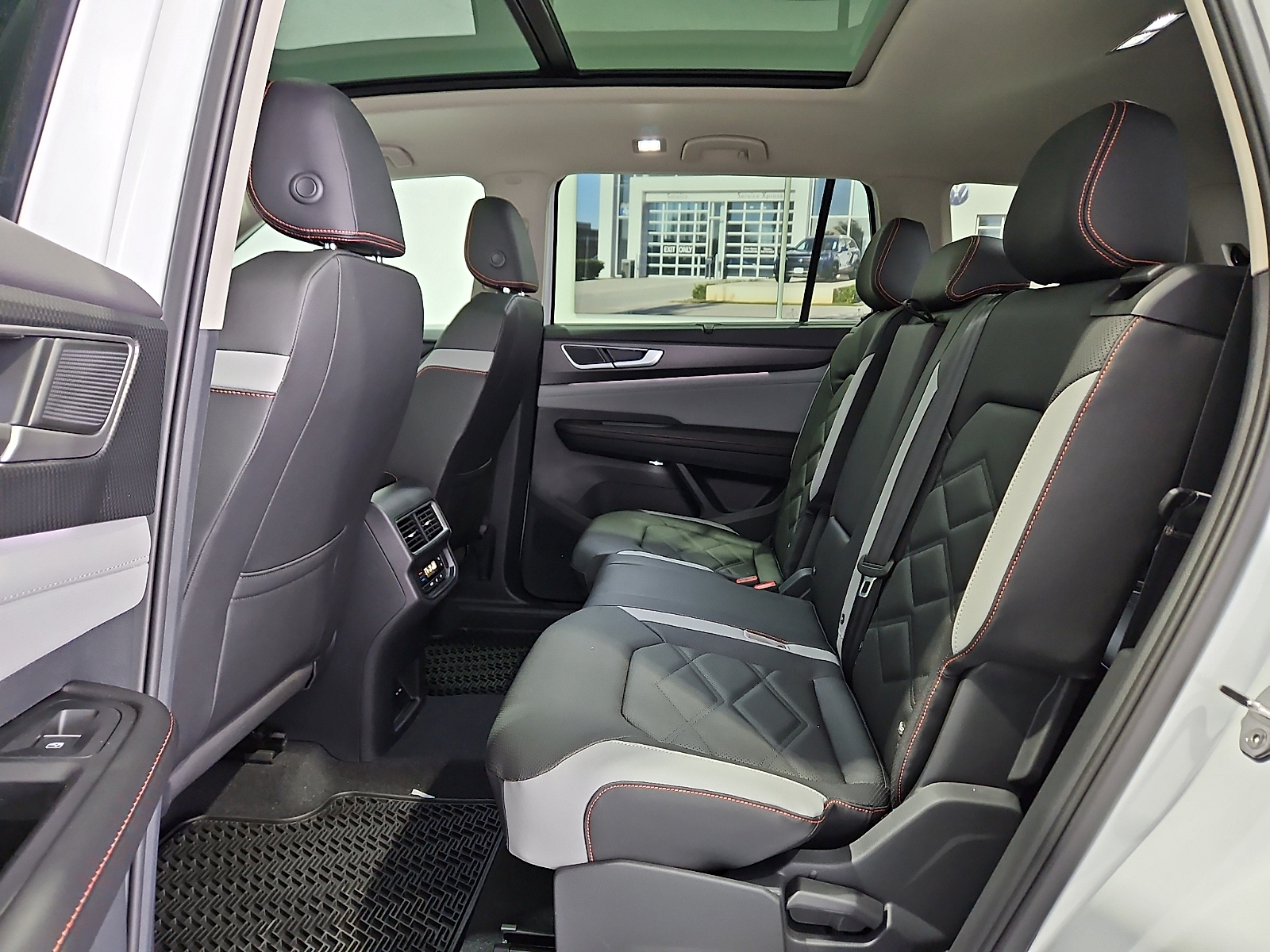 2026 Volkswagen Atlas Peak Edition Opal White Pearl at Street VW of Amarillo