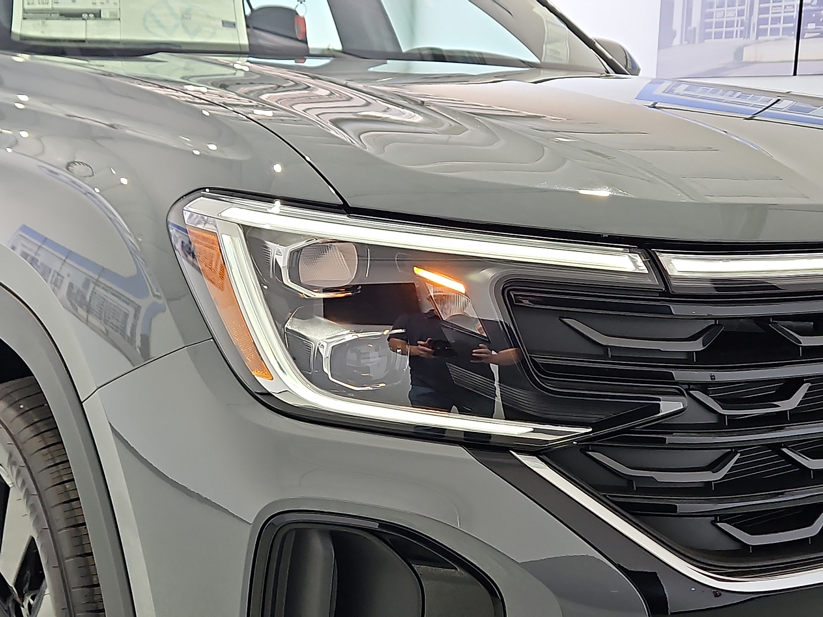 2026 Volkswagen Atlas Cross Sport SE with Technology Pure Gray at Street VW of Amarillo