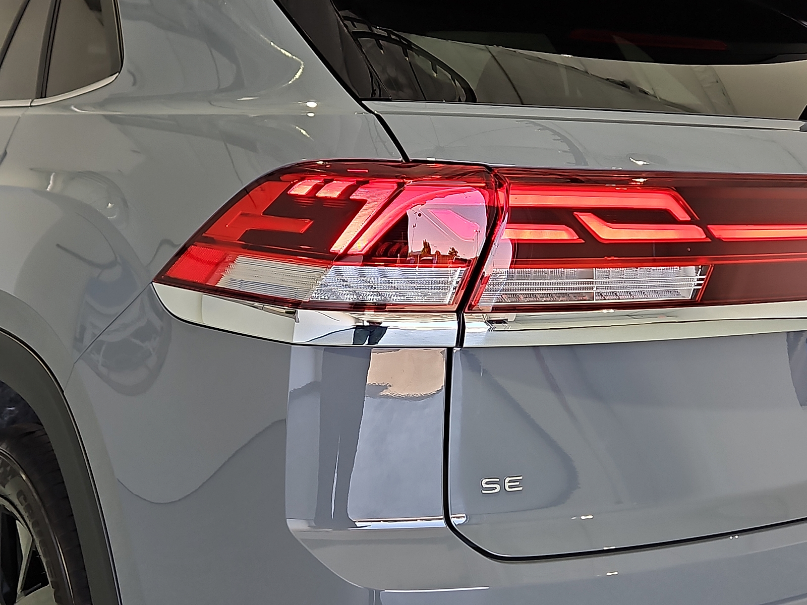 2026 Volkswagen Atlas Cross Sport SE with Technology Pure Gray at Street VW of Amarillo
