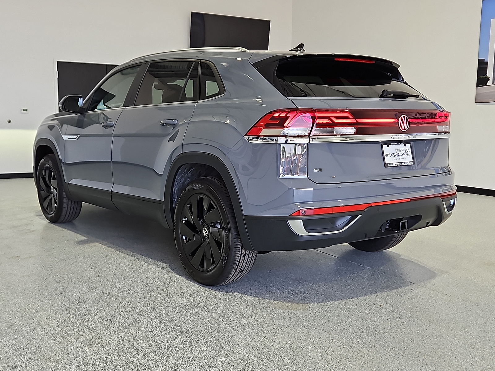 2026 Volkswagen Atlas Cross Sport SE with Technology Pure Gray at Street VW of Amarillo