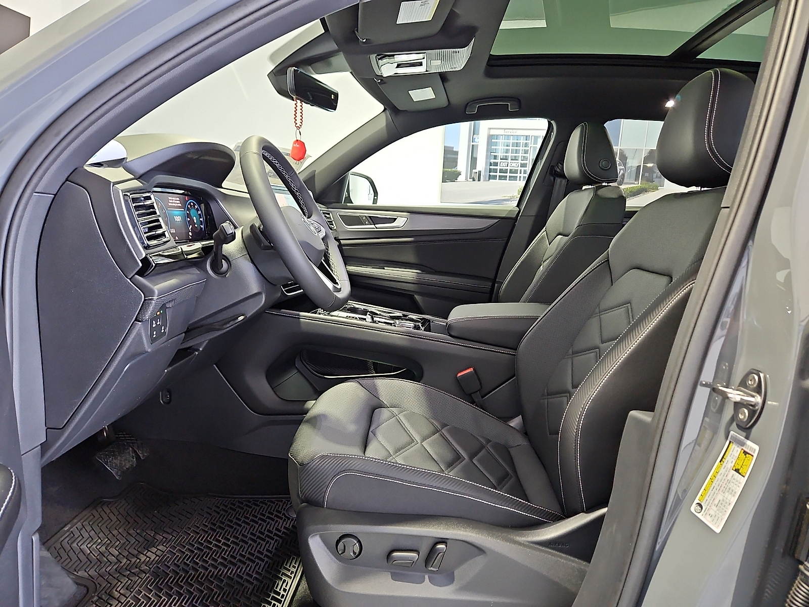 2026 Volkswagen Atlas Cross Sport SE with Technology Pure Gray at Street VW of Amarillo