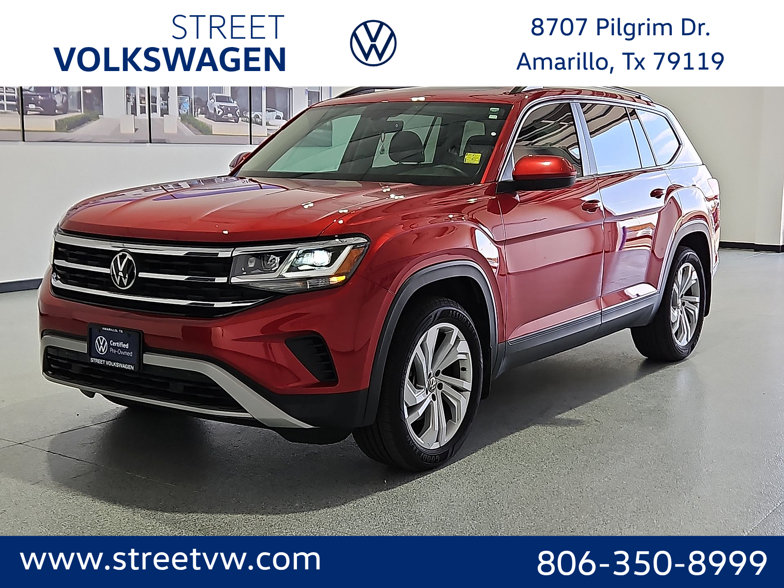 2023 Volkswagen Atlas 3.6L V6 SE w/Technology - 0