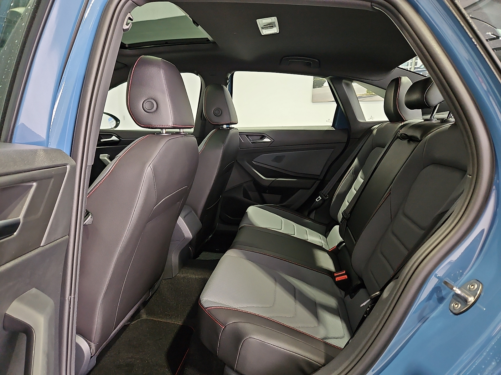 2026 Volkswagen Jetta GLI Autobahn Monterey Blue Pearl w/Deep Black Roof at Street VW of Amarillo