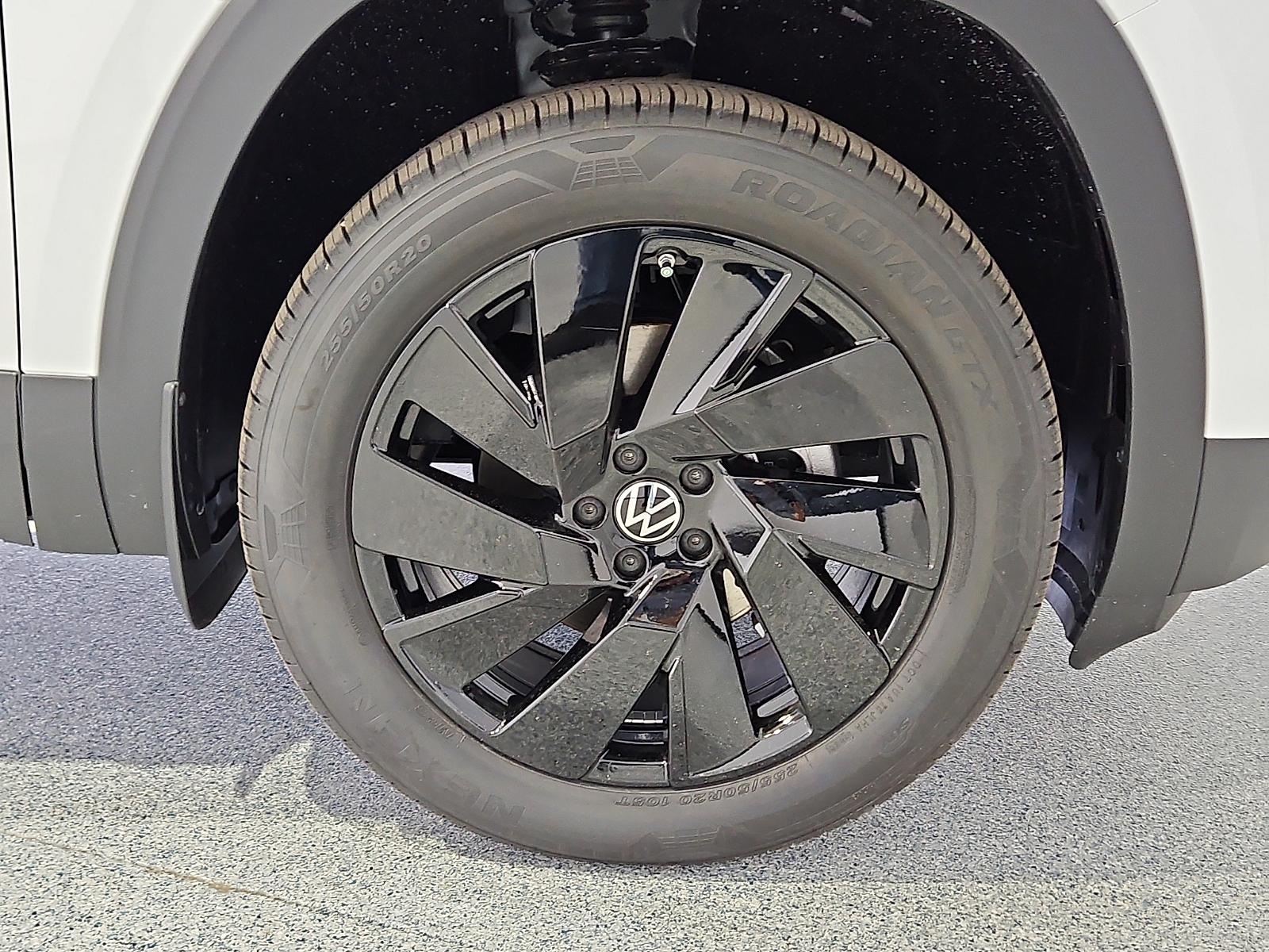 2026 Volkswagen Atlas Cross Sport SE with Technology Opal White Pearl at Street VW of Amarillo