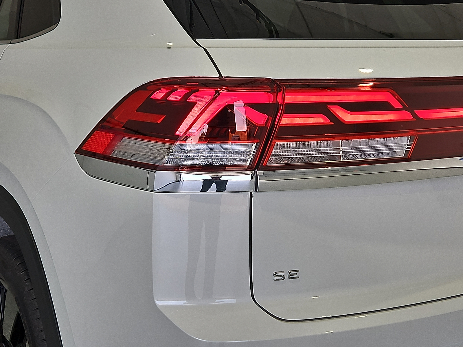 2026 Volkswagen Atlas Cross Sport SE with Technology Opal White Pearl at Street VW of Amarillo