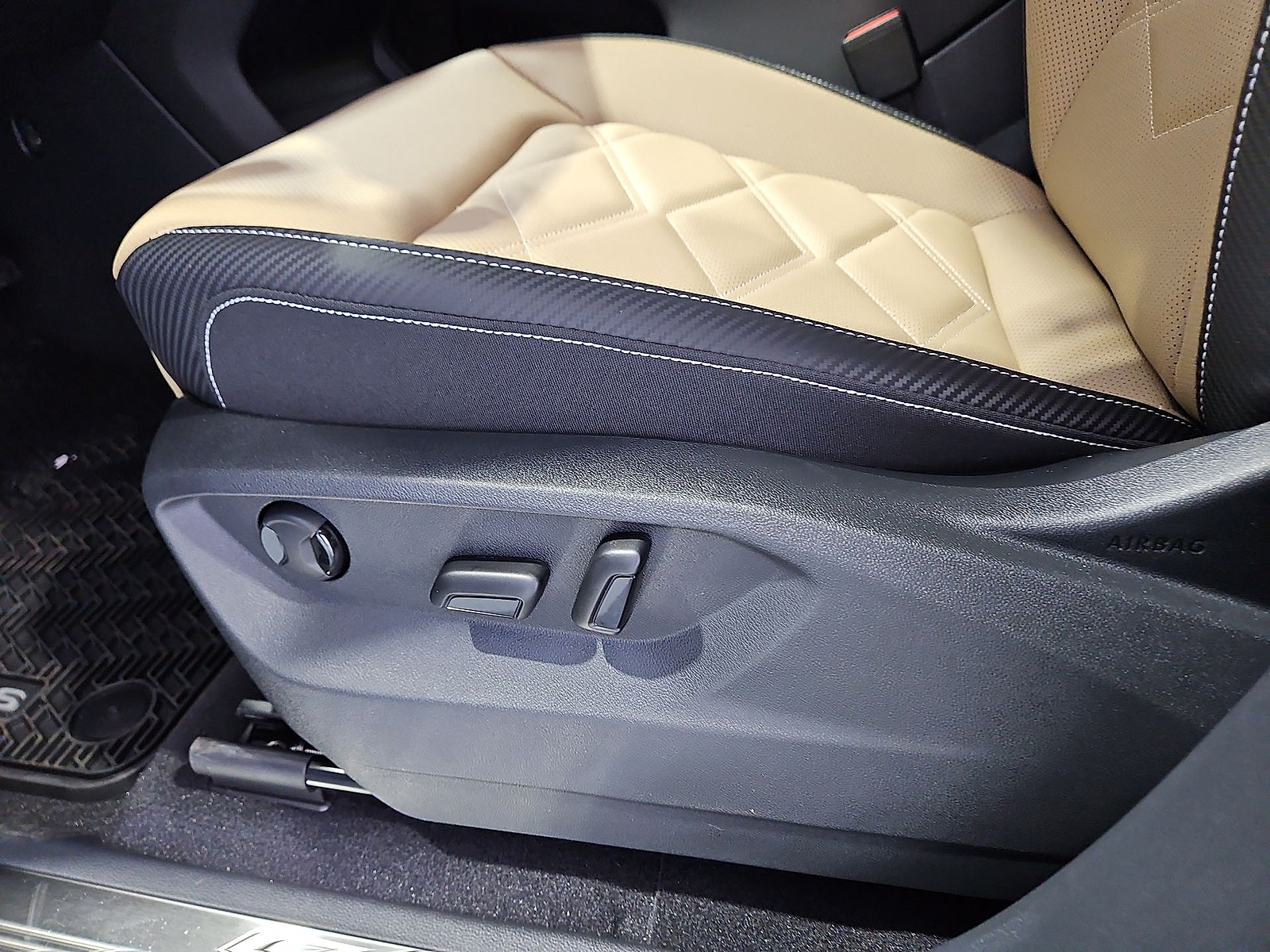 2026 Volkswagen Atlas Cross Sport SE with Technology Deep Black Pearl at Street VW of Amarillo