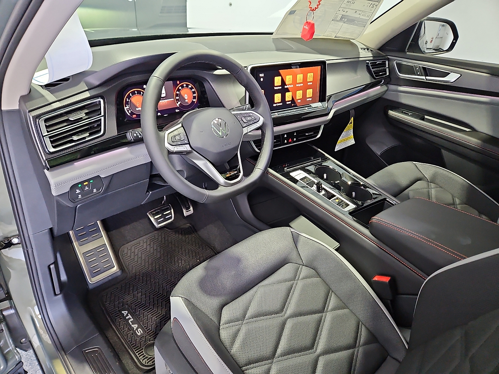 2026 Volkswagen Atlas Peak Edition Avocado Green Pearl at Street VW of Amarillo