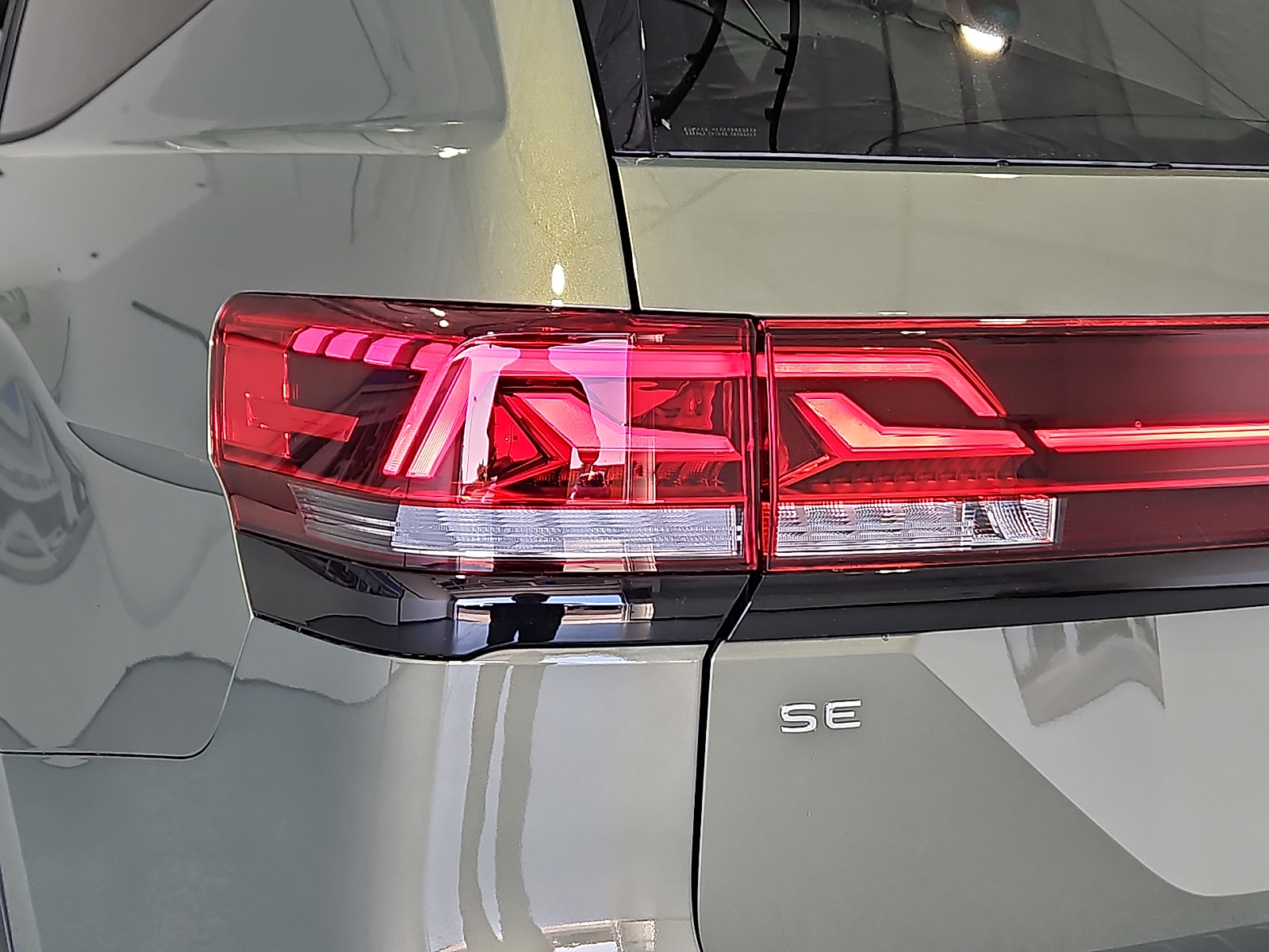 2026 Volkswagen Atlas Peak Edition Avocado Green Pearl at Street VW of Amarillo