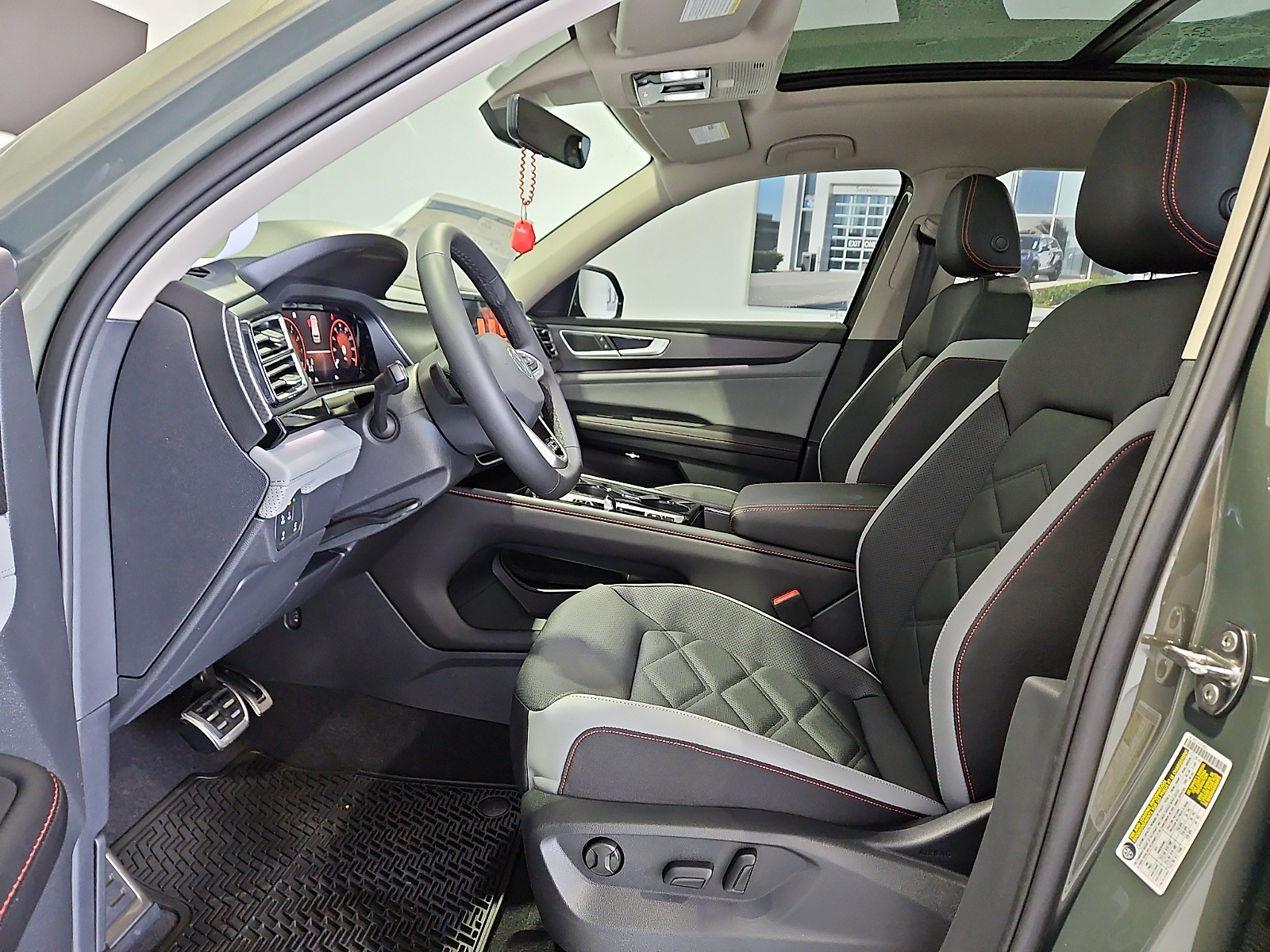 2026 Volkswagen Atlas Peak Edition Avocado Green Pearl at Street VW of Amarillo
