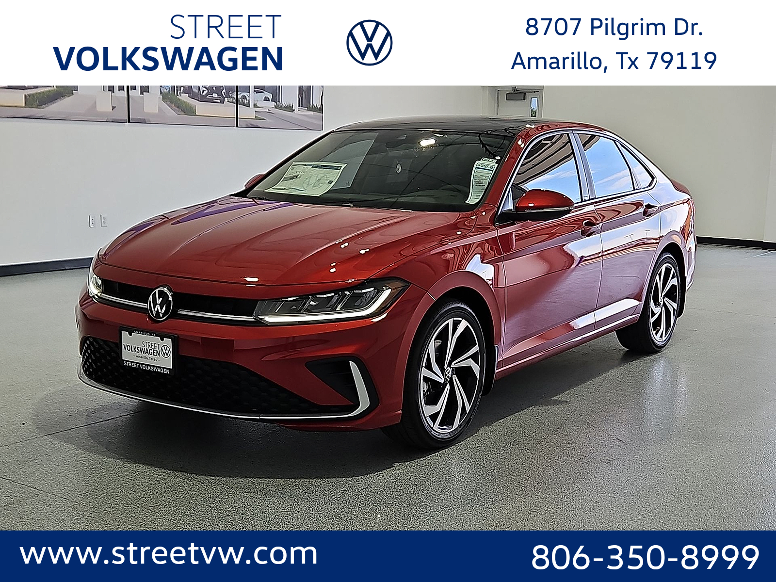 2026 Volkswagen Jetta SEL in Kings Red Metallic