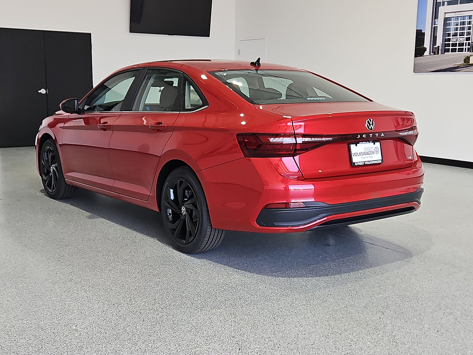 2026 Volkswagen Jetta SE Kings Red Metallic at Street VW of Amarillo