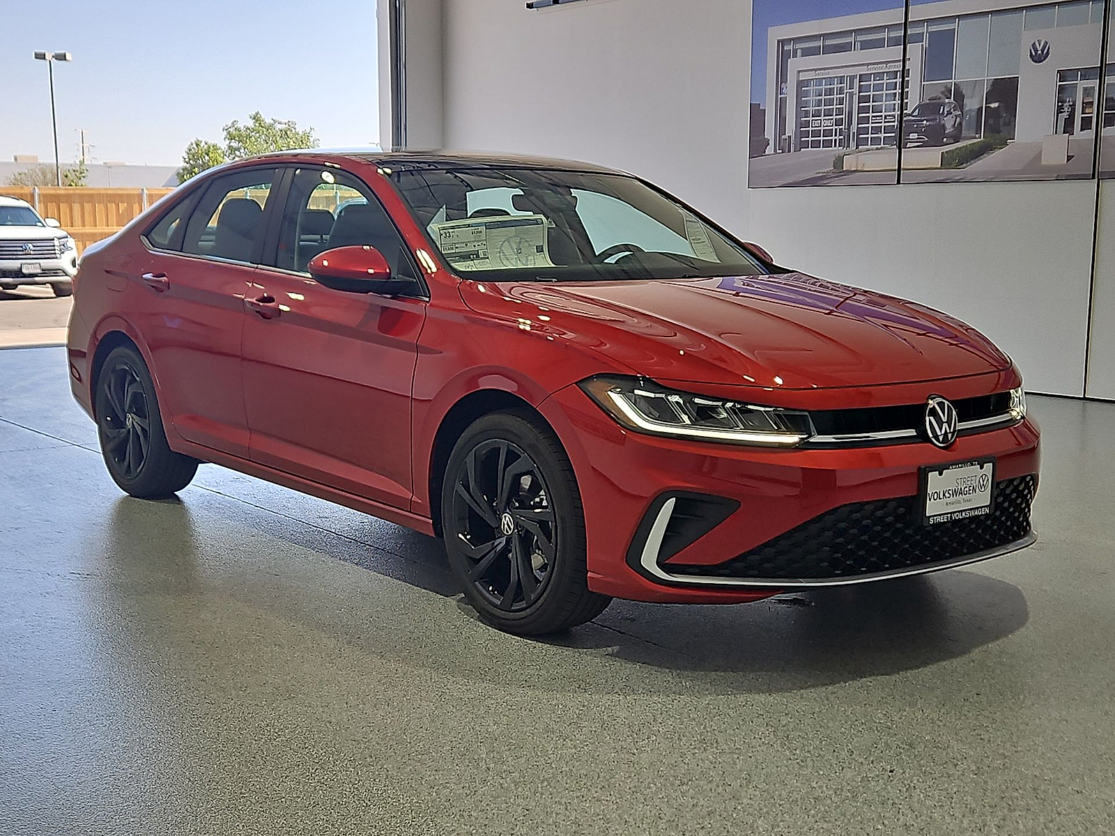 2026 Volkswagen Jetta SE Kings Red Metallic at Street VW of Amarillo